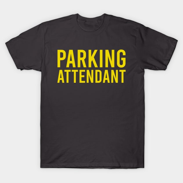 Parking Attendant High Visibility Parking & Valet T-Shirt by hardy 